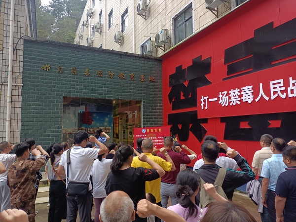 教学教辅部门党支部开展“珍爱生命 远离毒品”主题党日活动