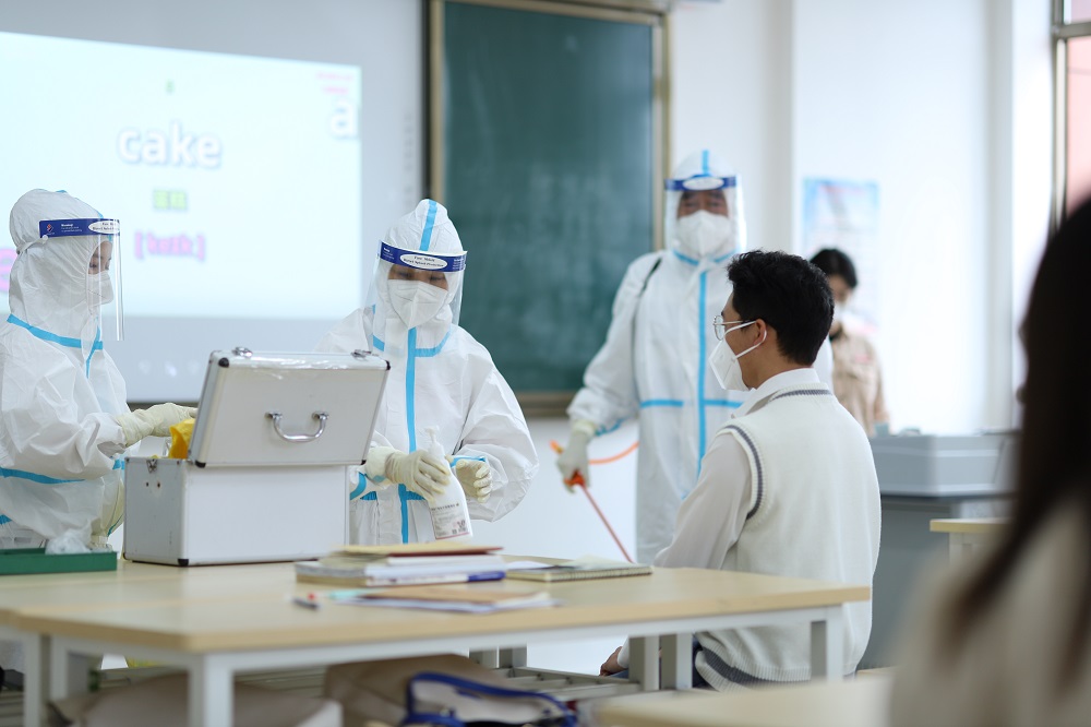 沐鸣开展“新冠病毒初筛阳性”处置流程应急演练